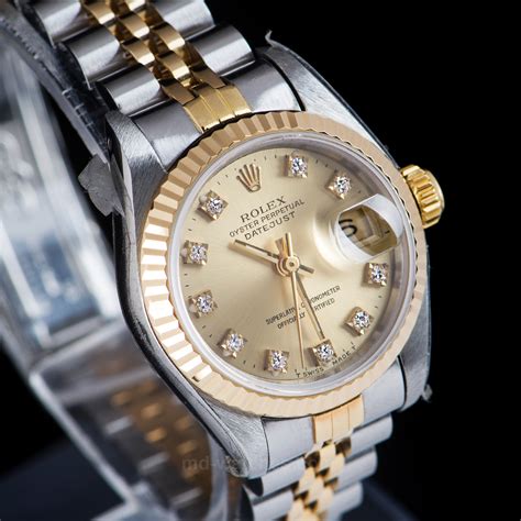 SIGNED ROLEX, OYSTER PERPETUAL DATEJUST, REF.